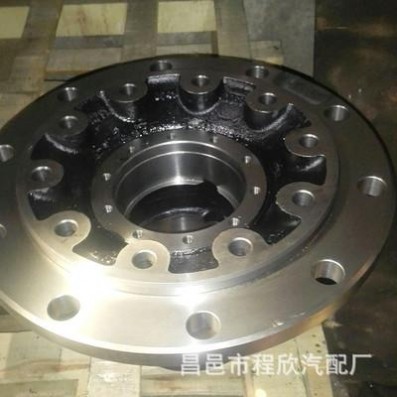 定制重汽碟刹前轮毂厂家，专业生产重型汽车底盘配件